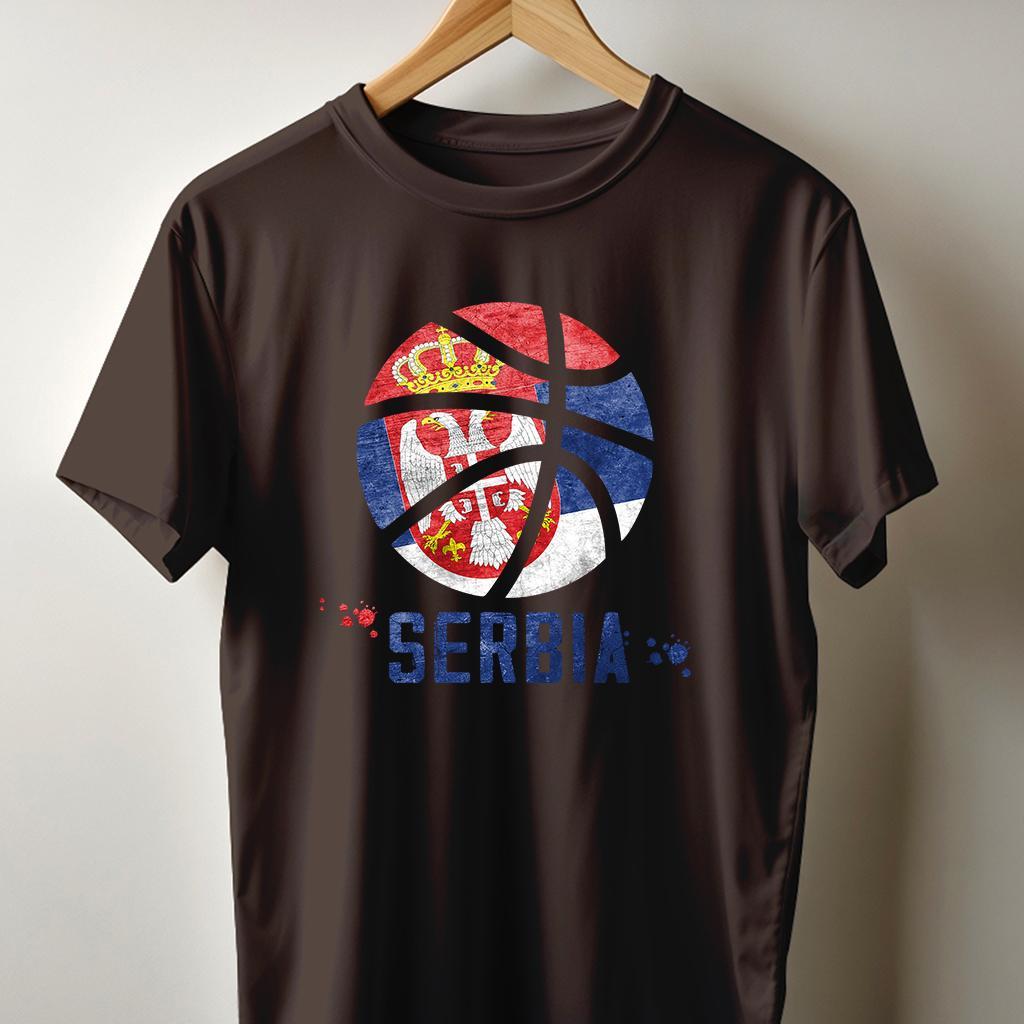 Camiseta Muška majica sa štampanim printom Cam 993, Čokolada