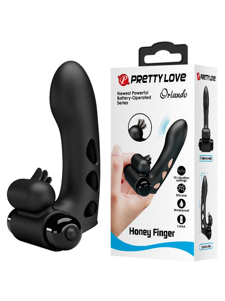 Vibrator Orlando, 9cm, Crni