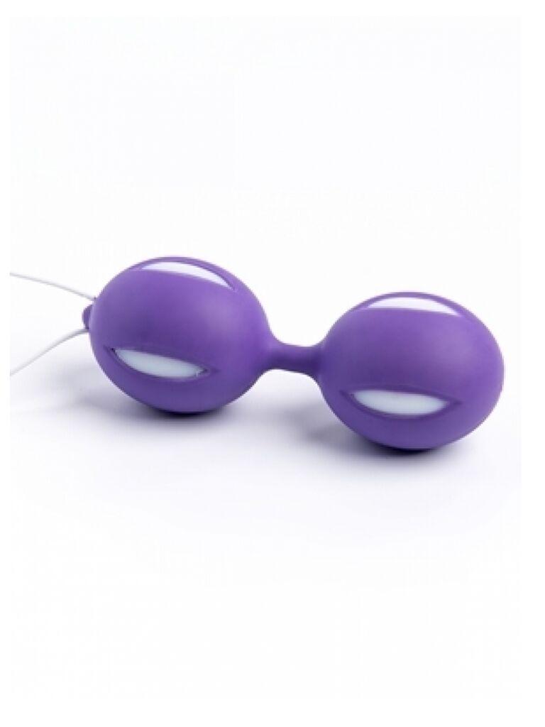 Vaginalne kuglice Duo, 10cm, Ljubičaste