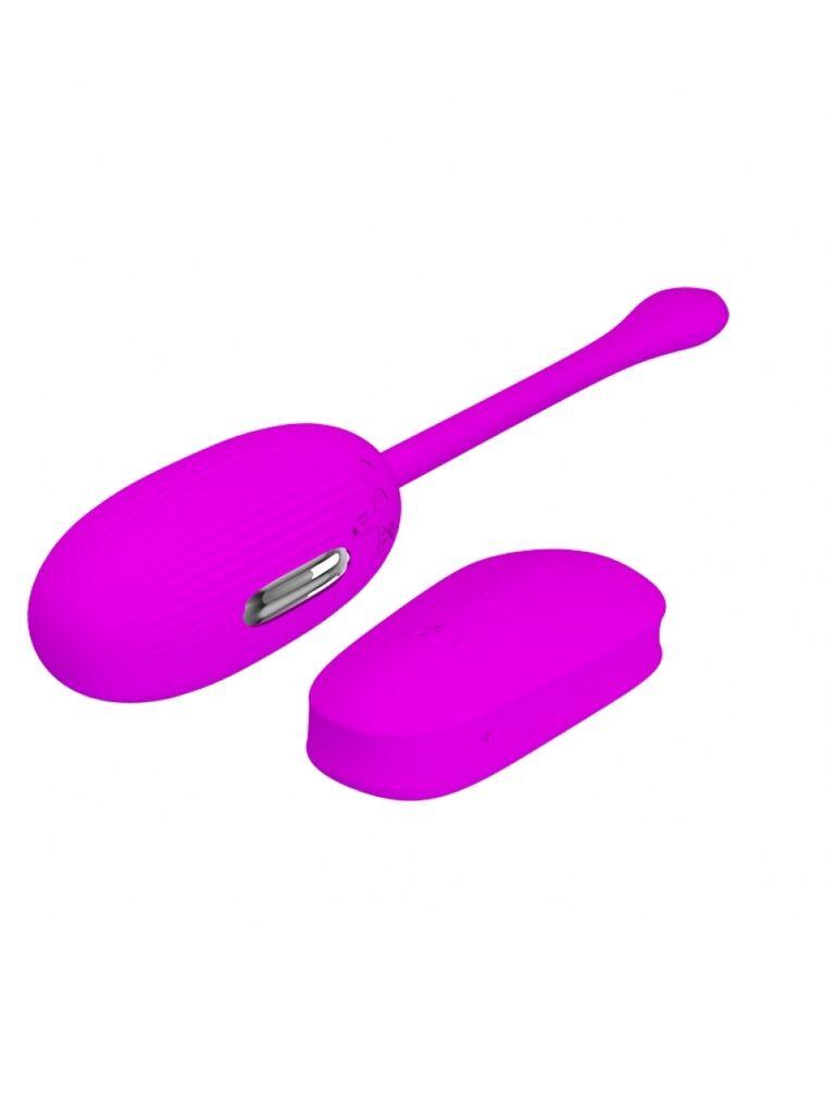 Vibro jaje Pretty Love Shock Fun, 19cm, Ljubičasto