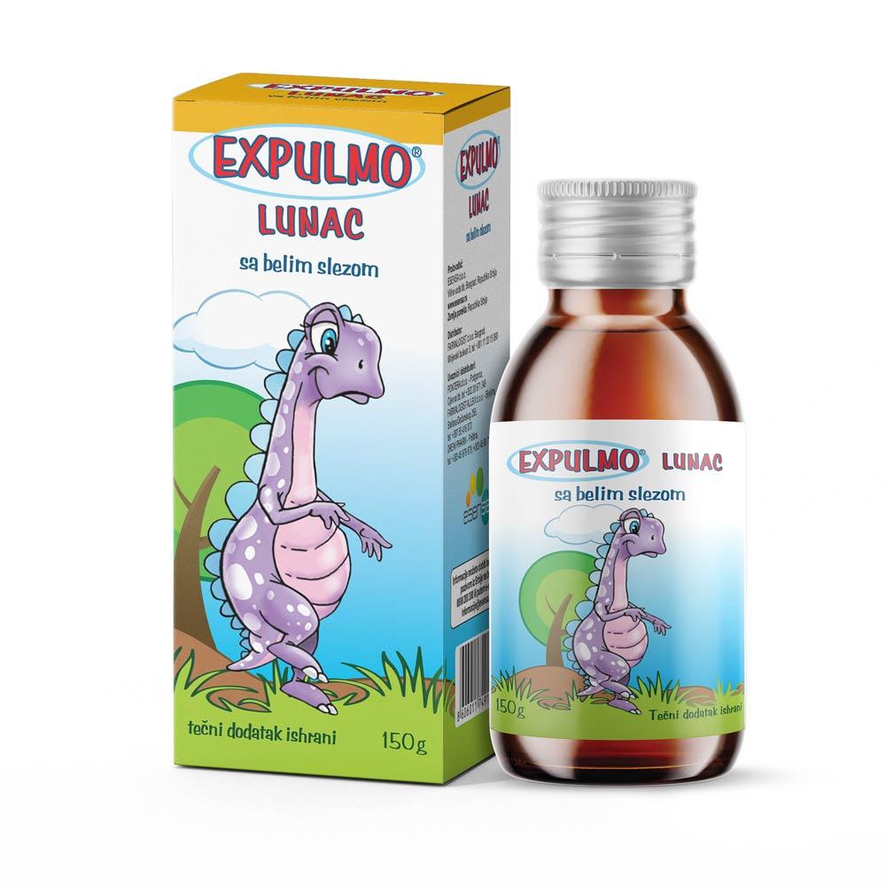 Esensa Expulmo Lunac Sirup za kašalj, Beli slez, 150 ml