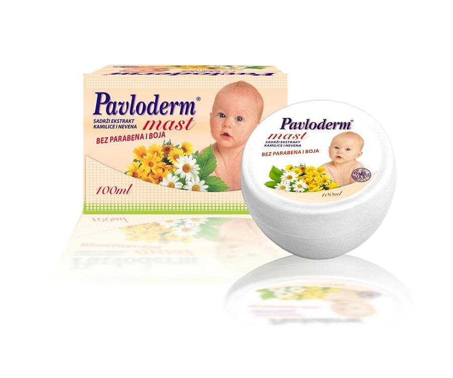 Pavloderm Mast za bebe, 100 ml