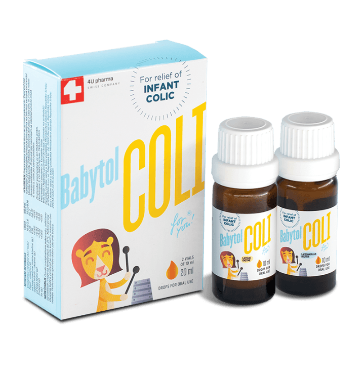 4U Pharma Babytol Coli Kapi za bebe, 2x10 ml