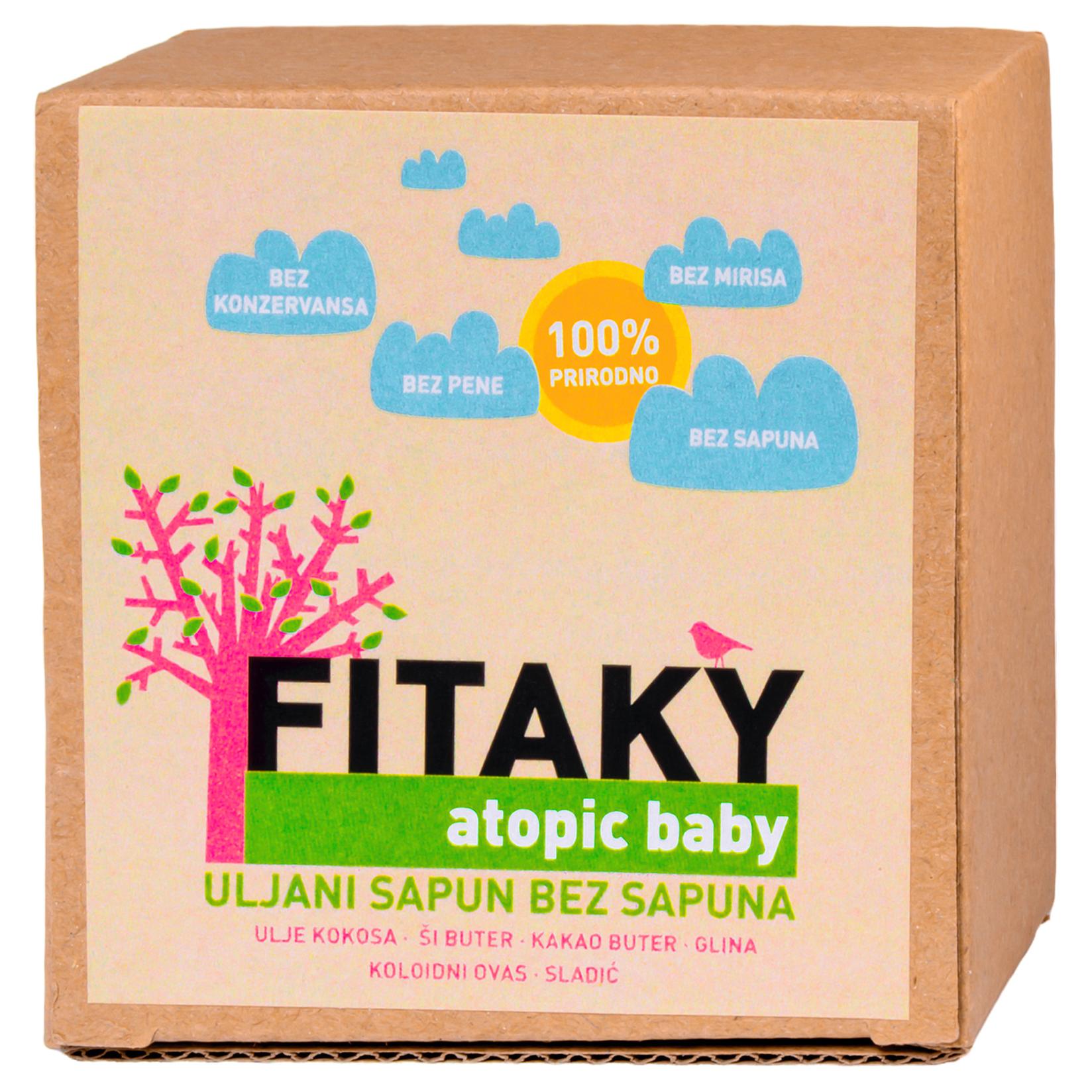 Fitaki bebi sapun sa atopiјskim uljem 90gr