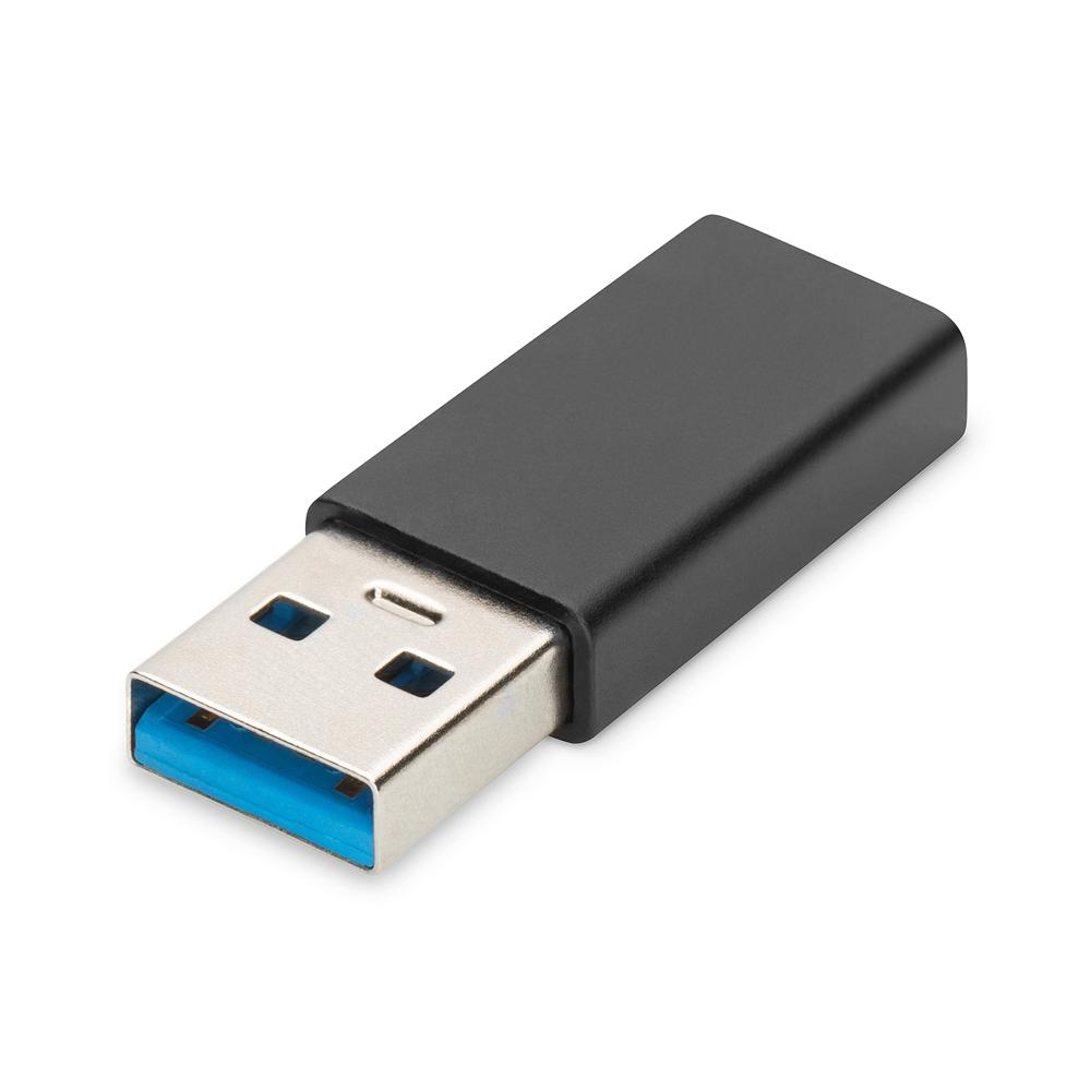 Digitus Adapter USB-C na USB-A 3.0, Crni
