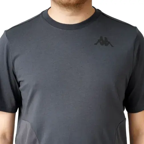 Kappa Muška majica kratkih rukava Gillido, Tamnosiva
