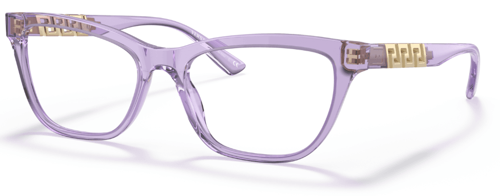 VERSACE Okvir za naočare 0VE3318 5353 54, Ženski, Svetlosivi