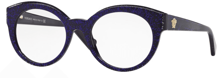 VERSACE Okvir za naočare 0VE3217 5157 53, Ženski, Teget