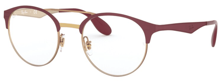 Ray-Ban Okvir za naočare 0RX3545V 300749, Ženski, Bordo