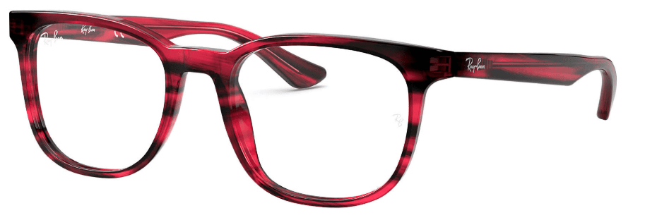 Ray-Ban Okvir za naočare 0RX5369 8054 50, Ženski, Crveni