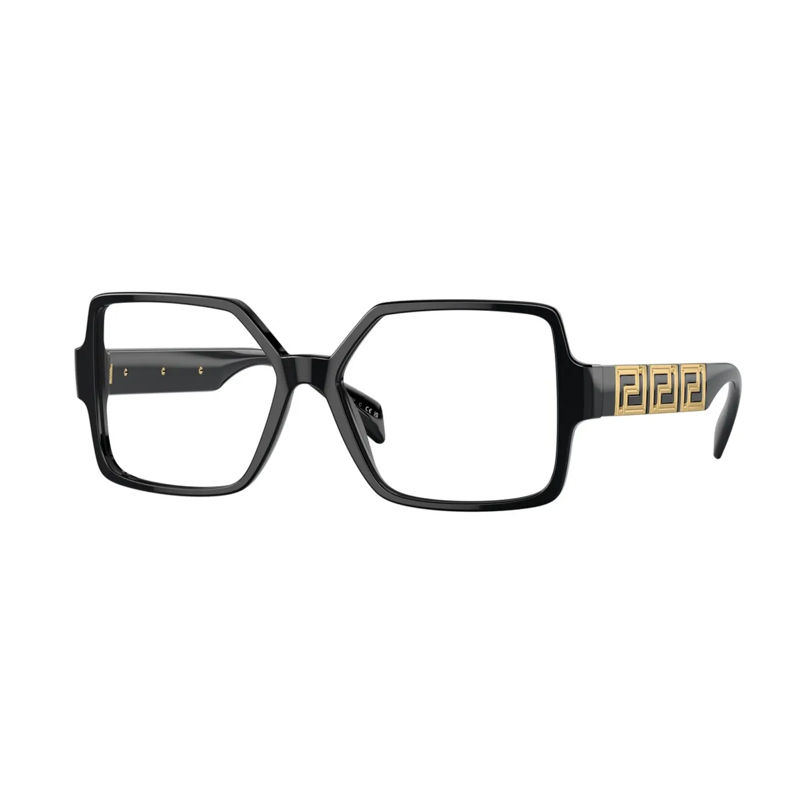 VERSACE Okvir za naočare 0VE3337 GB1 55, Ženski, Crni