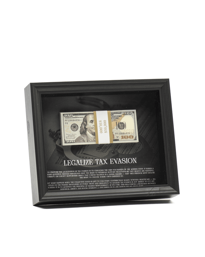 Fortune Frames Ram za slike Tax Evasion, Crni