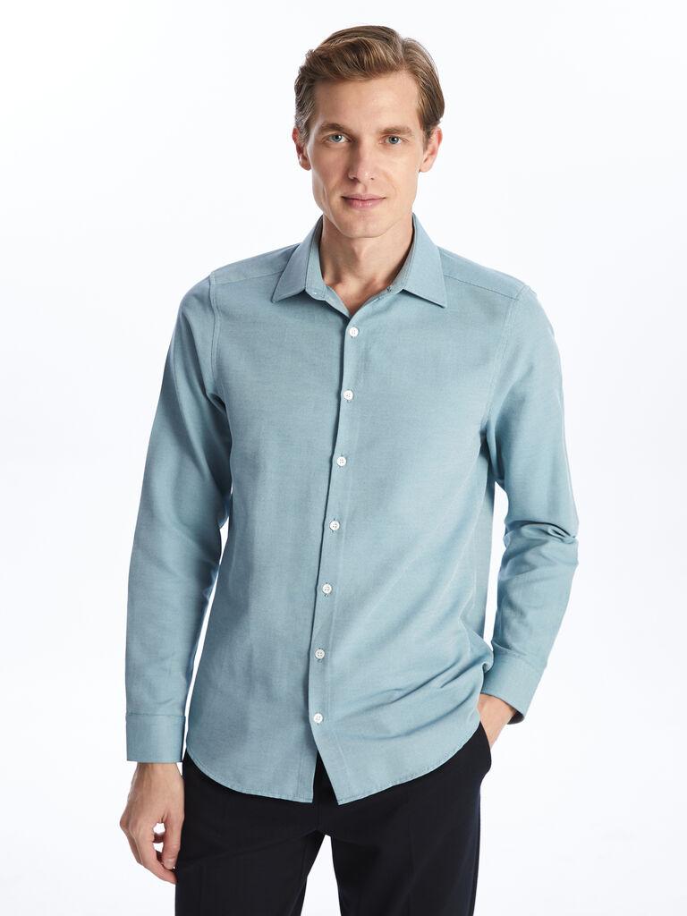 LC Waikiki Muška košulja S50570Z8-FJB, Plava