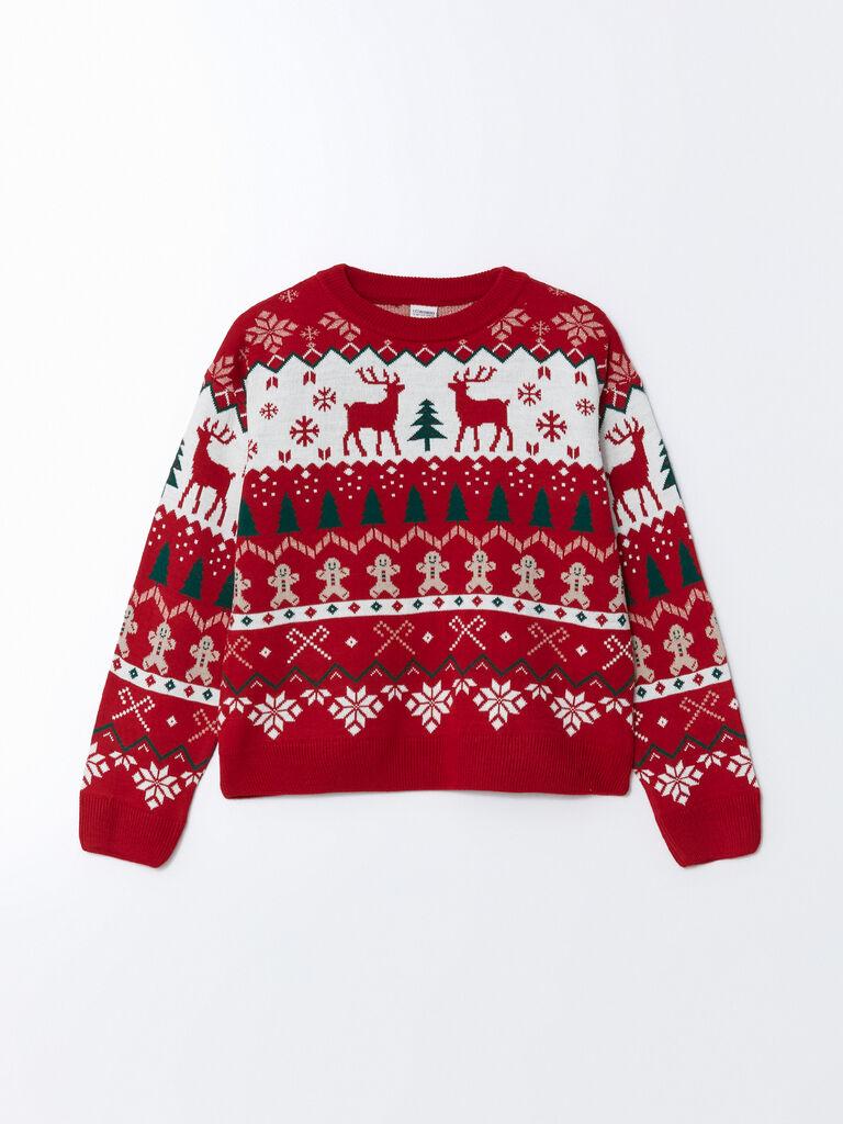 LC Waikiki Džemper za devojčice W4FO75Z4-MMQ, Crveni