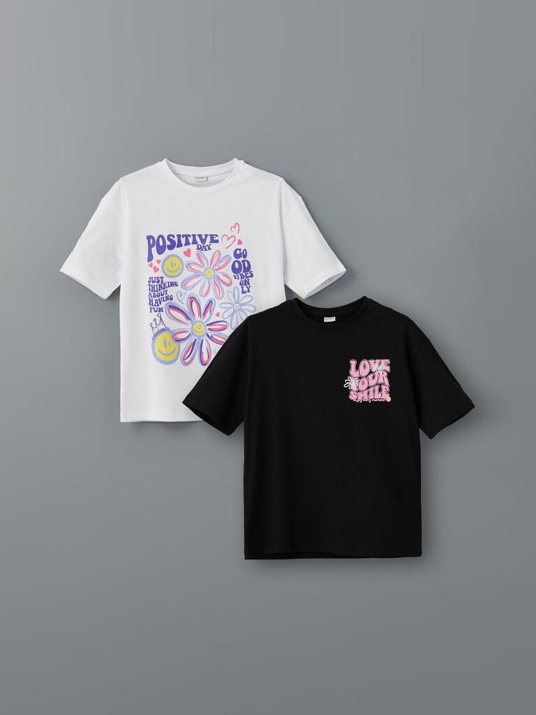 LC Waikiki Majica za devojčice, S56234Z4-FFB, Bela