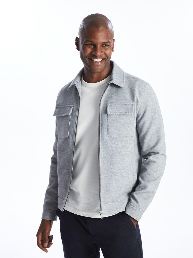 LC Waikiki Muška jakna S40816Z8-LAL, Siva