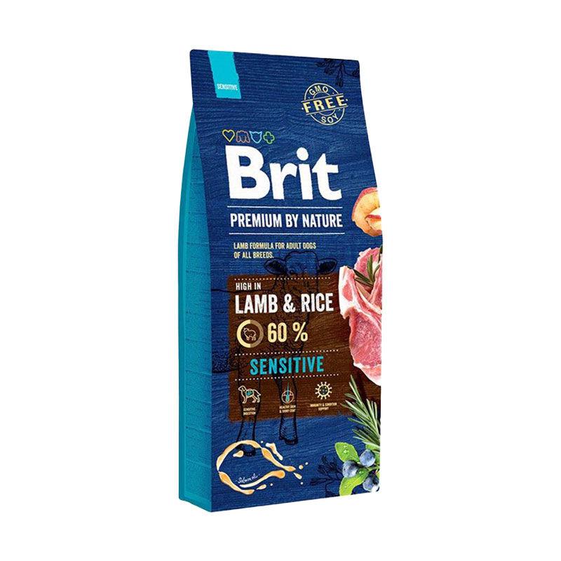 Brit Suva hrana za pse Premium by nature Sensitive, Jagnjetina, 3kg