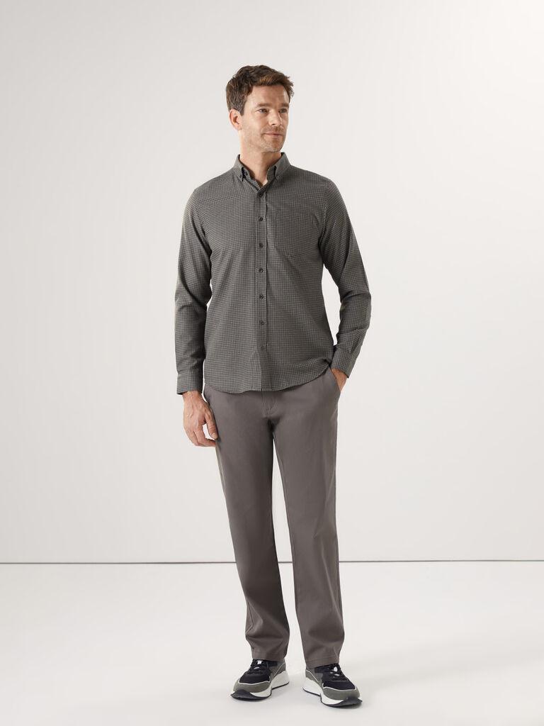 LC Waikiki Muške pantalone S50564Z8-KDE, Chino, Braon