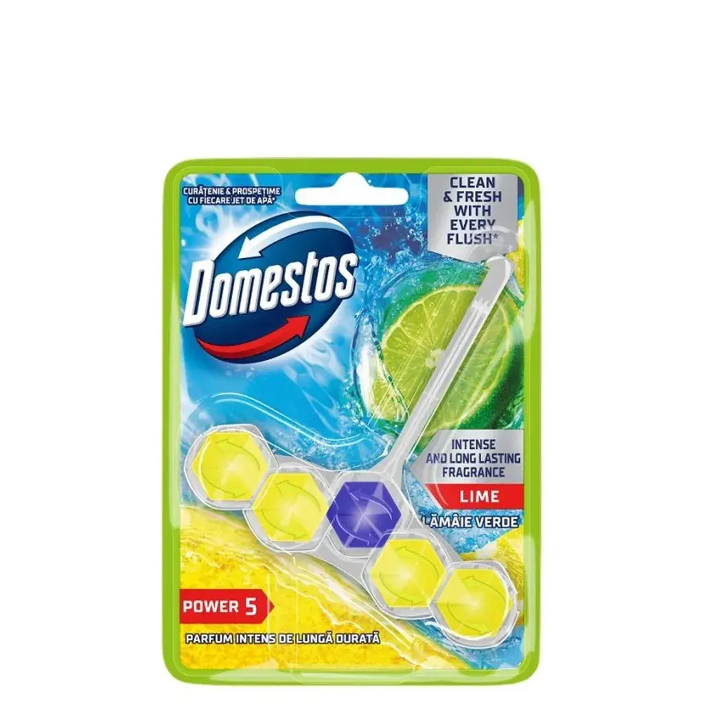 Domestos Osveživač za WC šolju, Kuglice, Limun, 50g