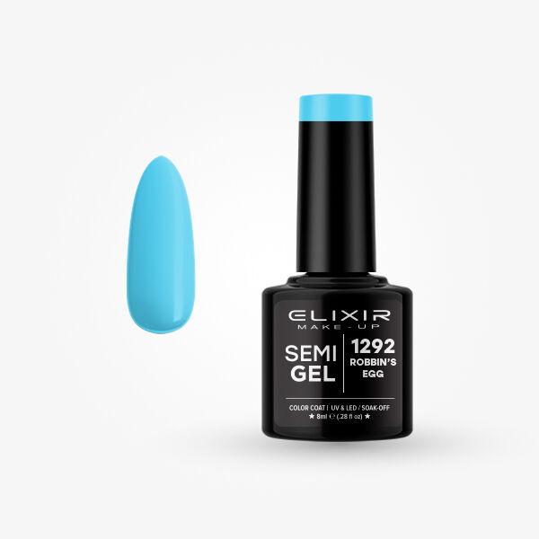 Elixir Gel lak Semi 1292, Robbins Egg, 8ml