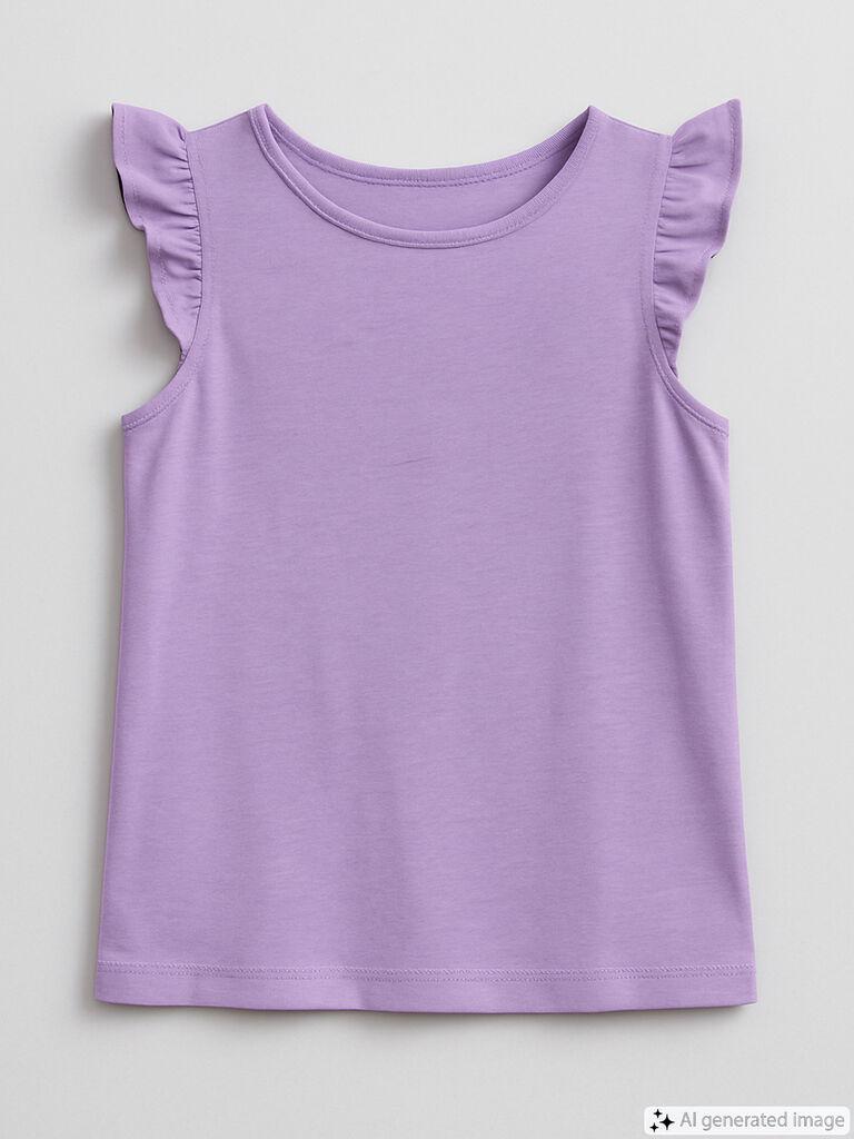 LC Waikiki Majica za devojčice S5FR89Z1-KLK, Bez rukava, Ljubičasta