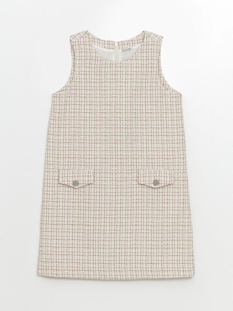 LC Waikiki Haljina za devojčice S52161Z4-LNP, Bez rukava, Roze