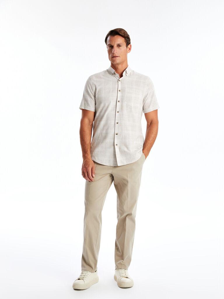 LC Waikiki Muške pantalone S4NM01Z8-S2N, Chino, Bež