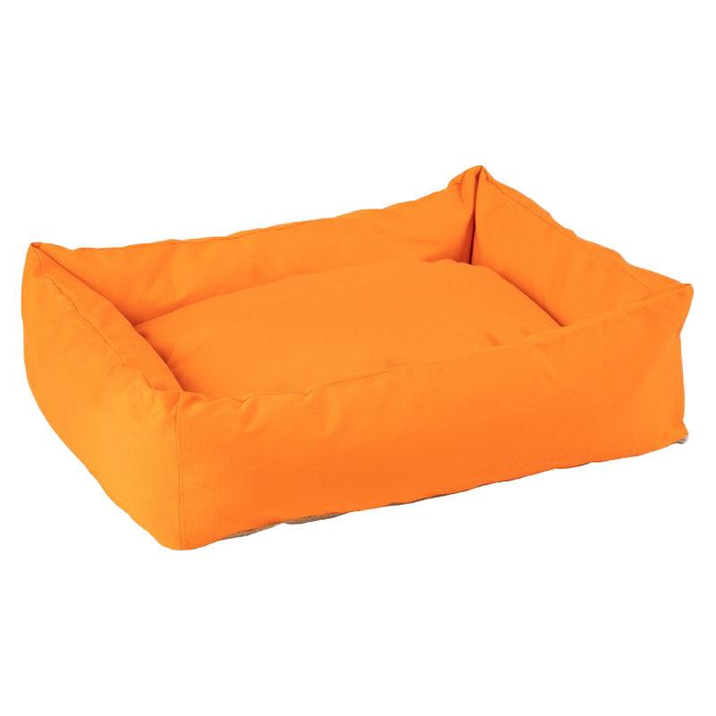 Pet Line Vodoodbojni četvrtasti krevet za pse M, Narandžasti