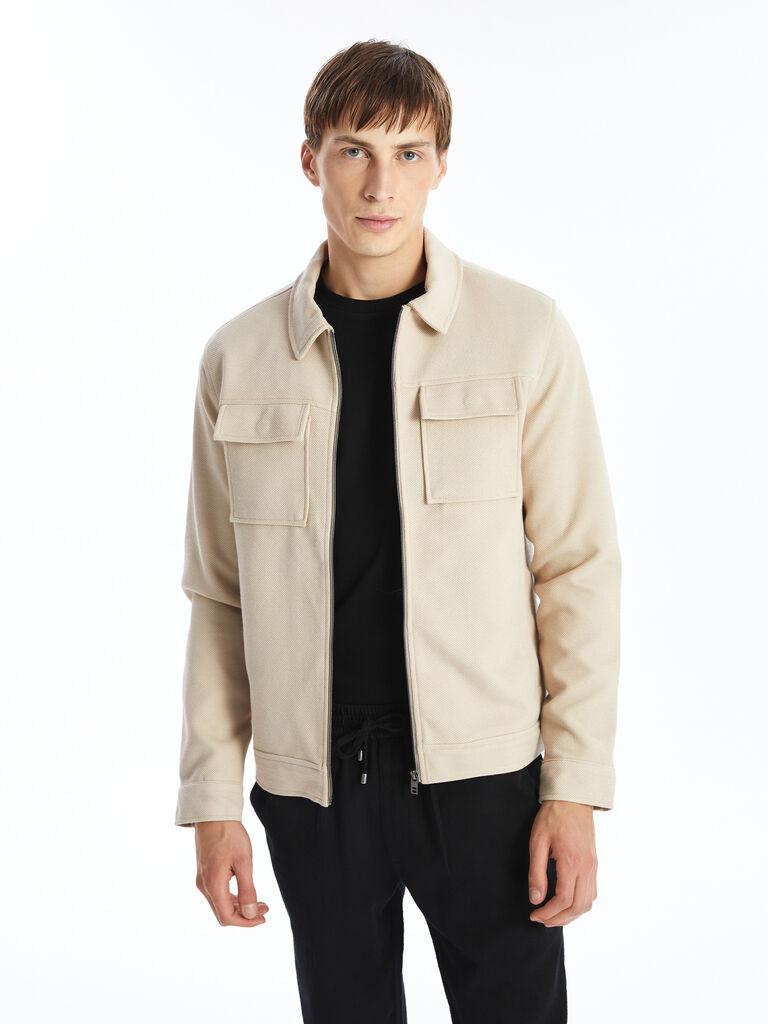 LC Waikiki Muška jakna S40816Z8-VK6, Bež