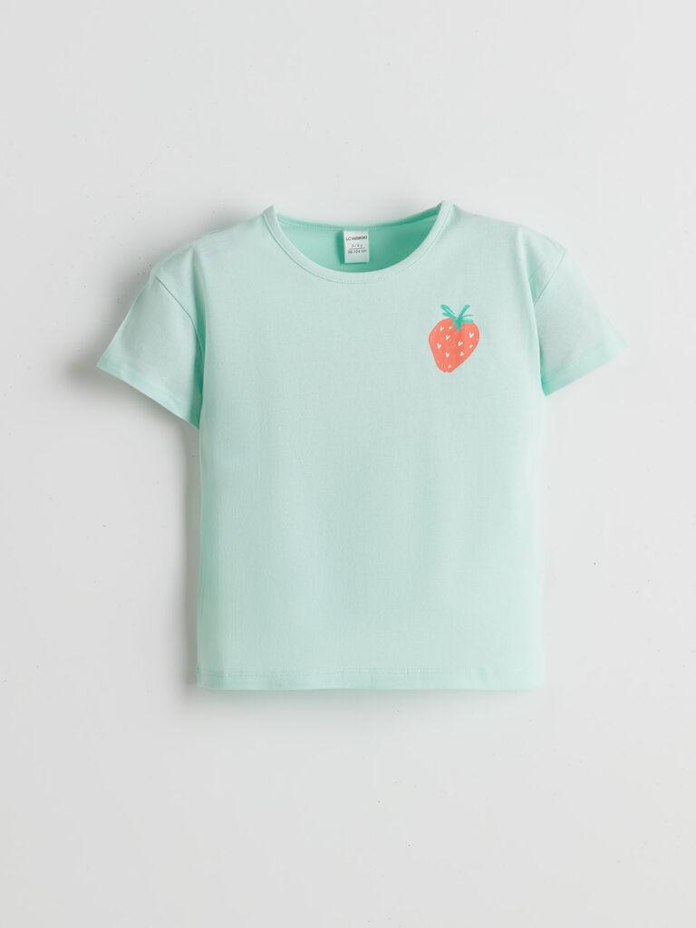 LC Waikiki Majica za devojčice, S5EL06Z1-FVZ, Tirkizna