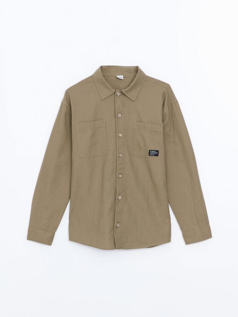 LC Waikiki Košulja za dečake, S58726Z4-GDM, Kaki