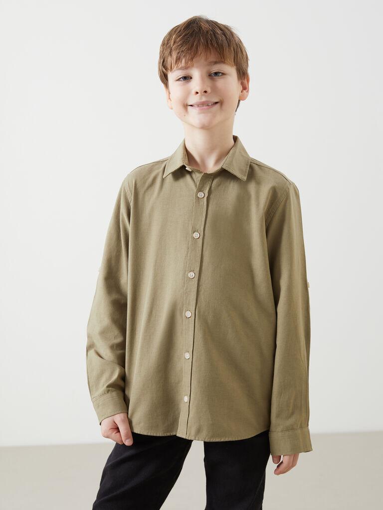 LC Waikiki Košulja za dečake, S51153Z4-GYP, Krem