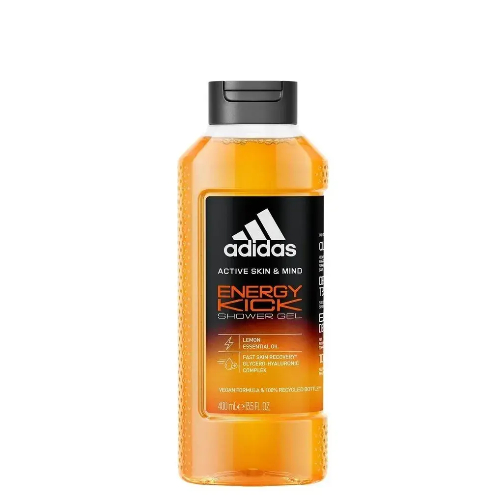 Adidas Muški gel za tuširanje Energy Kick 3u1, 400ml