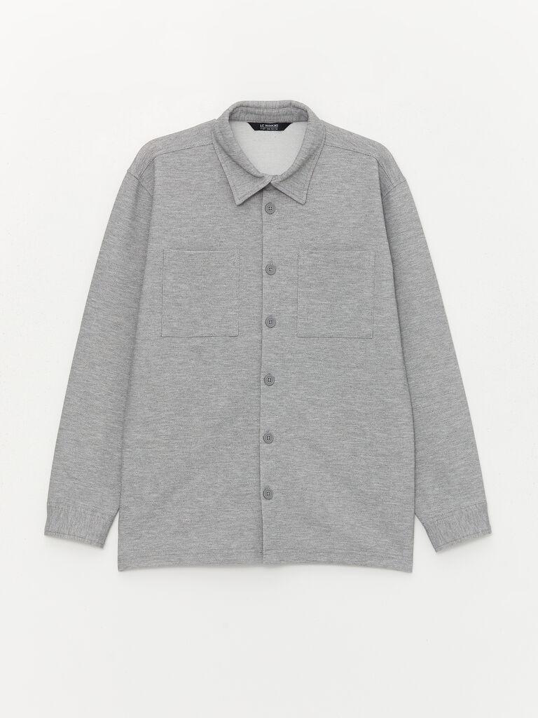 LC Waikiki Košulja za dečake S46932Z4-J2B, Siva