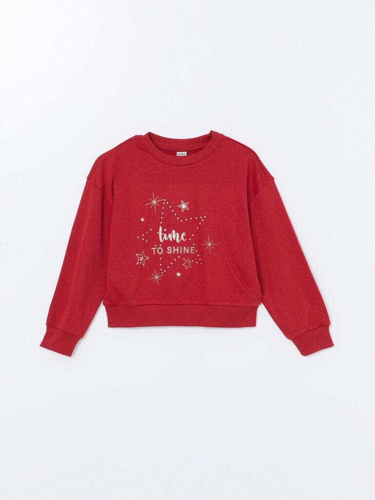 LC Waikiki Duks za devojčice W4BY32Z4-R3N, Crveni