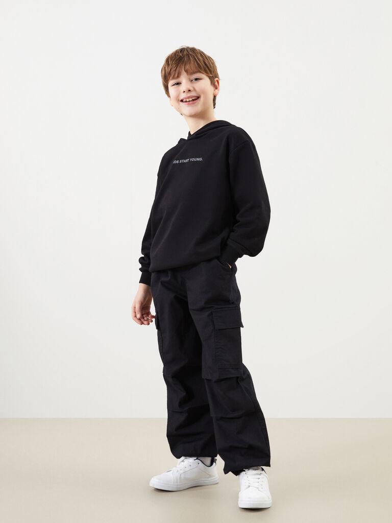 LC Waikiki Pantalone za dečake, S52926Z4-RQL, Crne
