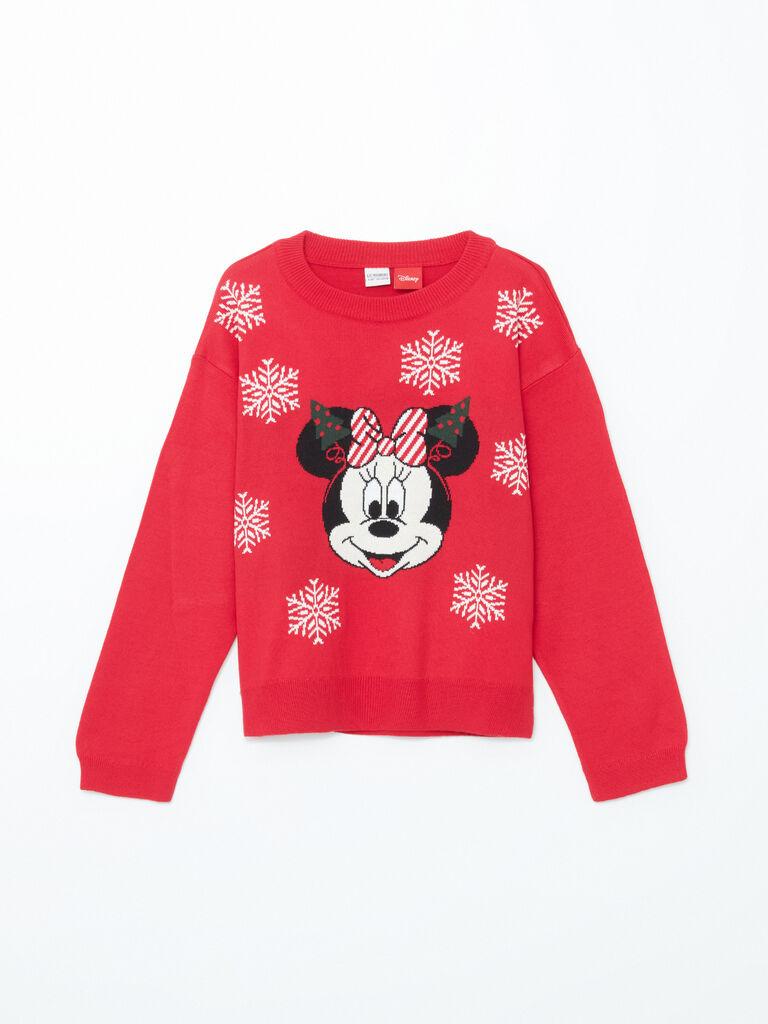 LC Waikiki Džemper za devojčice W4FO73Z4-HNS, Crveni