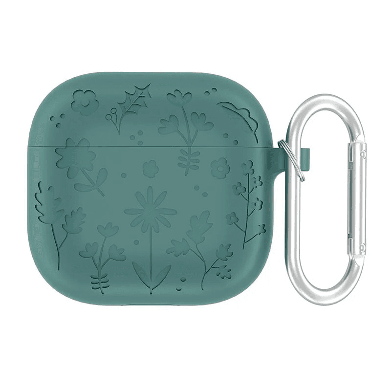 Zaštitna futrola Flower za AirPods 3, Zelena