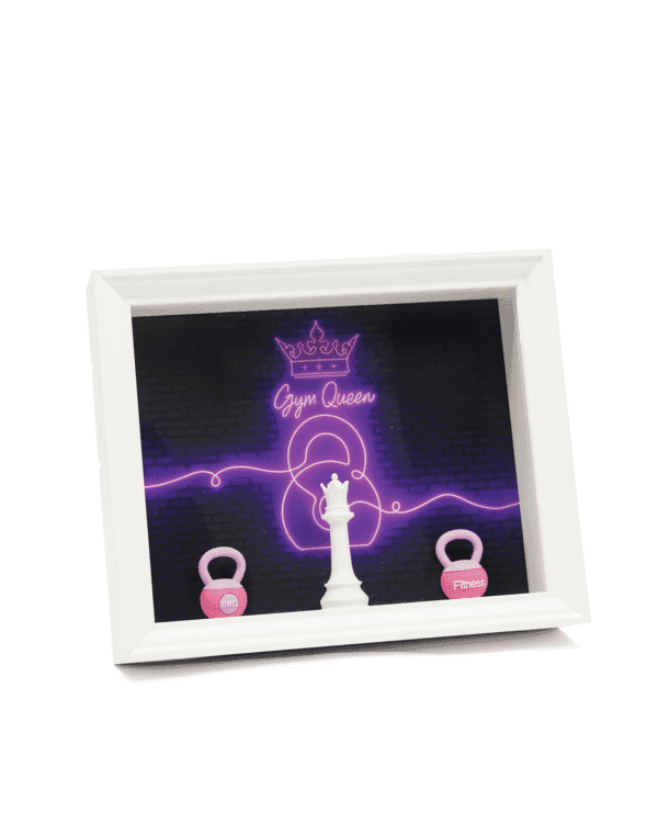 Fortune Frames Ram za slike Gym Queen, Beli