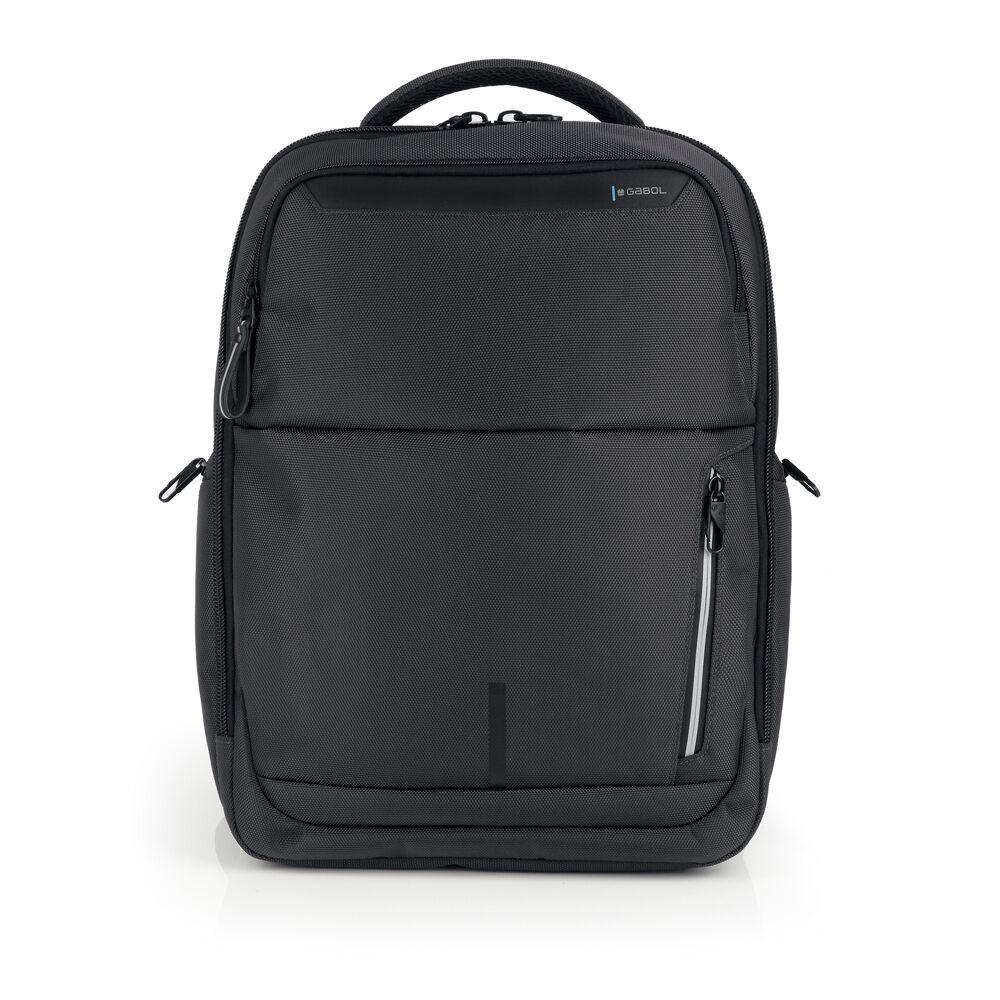 Ranac za laptop, 15.6", Sa dve pregrade, 32x44x14cm, Vodootporan, Tamnosivi