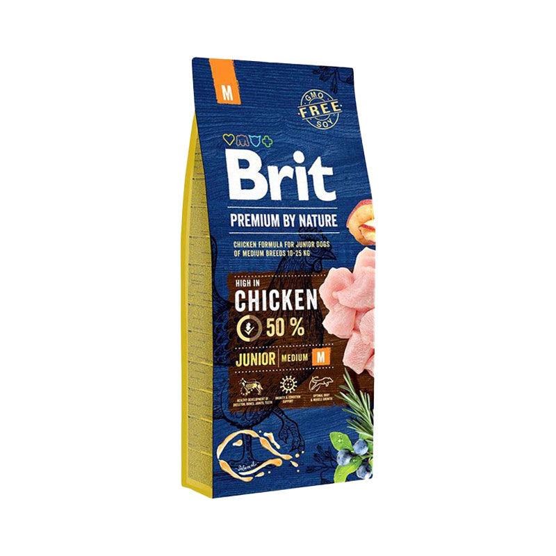 Brit Suva hrana za štence Premium by nature, Piletina, M, 3kg