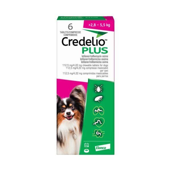 Elanco Credelio plus za pse 2.8-5.5kg