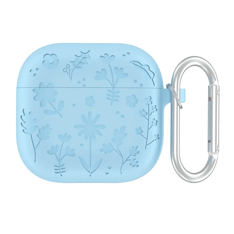 Zaštitna futrola Flower za AirPods 3, Svetloplava