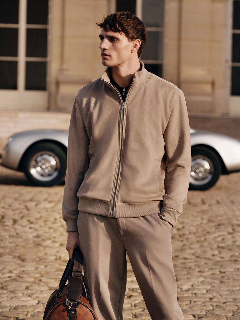 LC Waikiki Muška jakna S51577Z8-JEJ, Krem