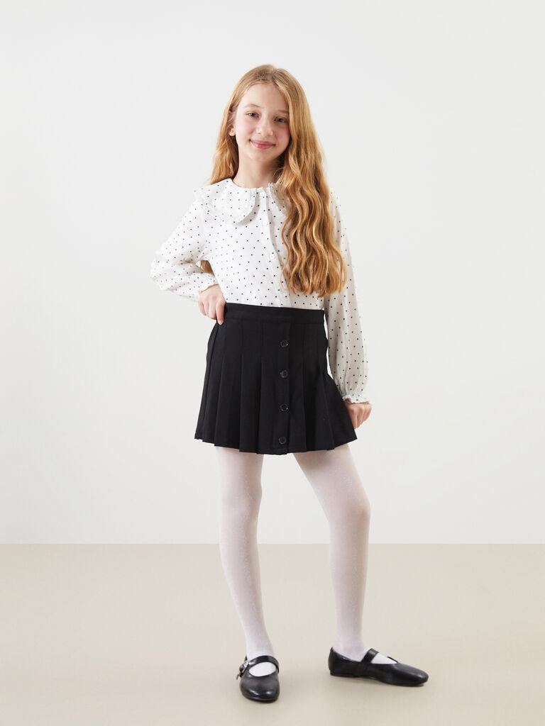 LC Waikiki Suknja za devojčice, S51057Z4-CVL, Crna