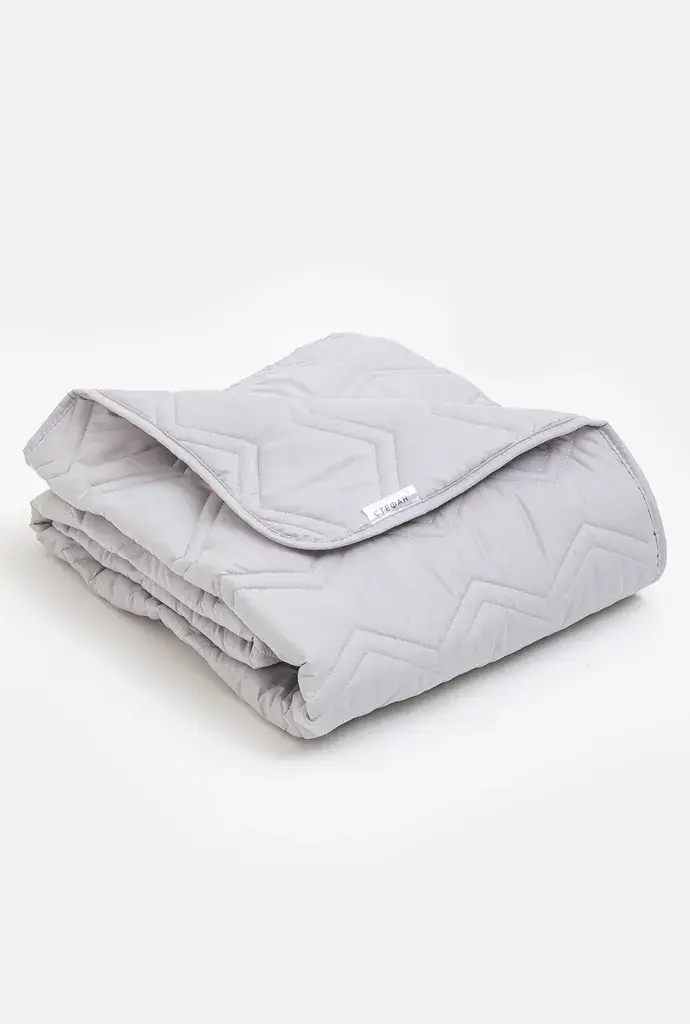 Stefan Mikrofiber prekrivač,  140x200cm, Svetlosivi