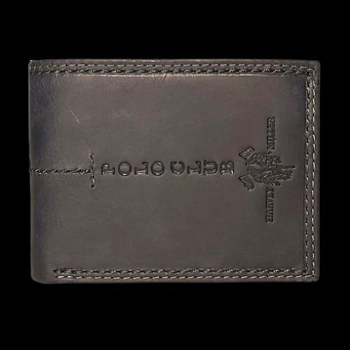 Harvey Miller Polo Club Muški kožni novčanik, Crni