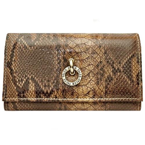 Falco House Ženski kožni novčanik, Zeleni