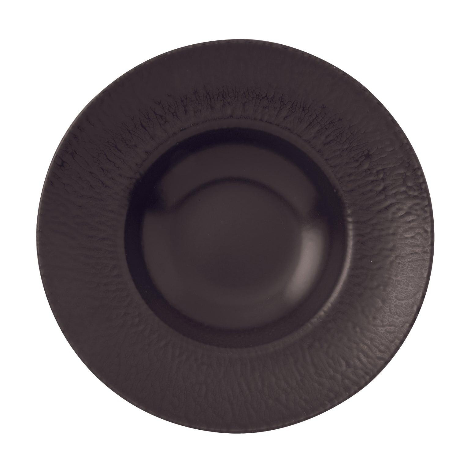 ARTHUR KRUPP Tanjir za pastu Onyx, Stoneware, 27 cm, Crni