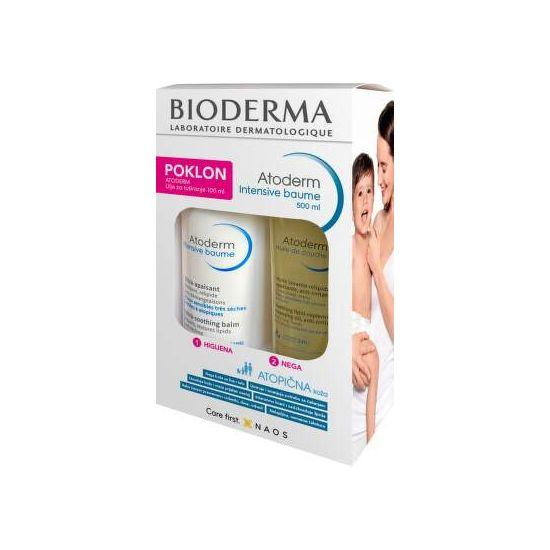 BIODERMA Set Balzam 500ml + Atoderm Ulje za tuširanje Atoderm Intens 100ml
